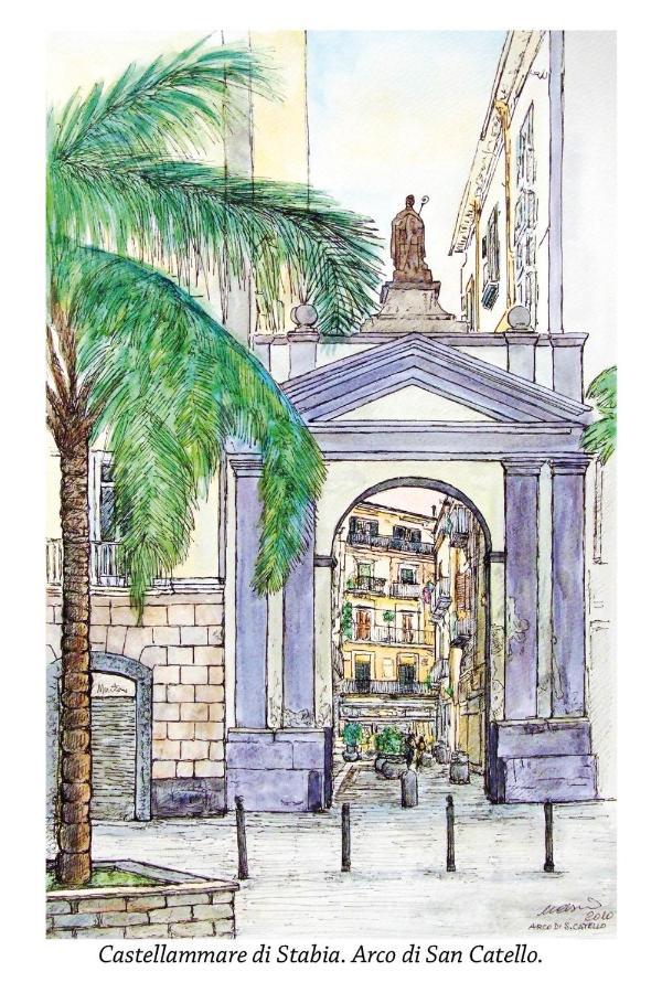 Villa La Casa Di Nonna Cristina Castellammare di Stabia Exterior foto